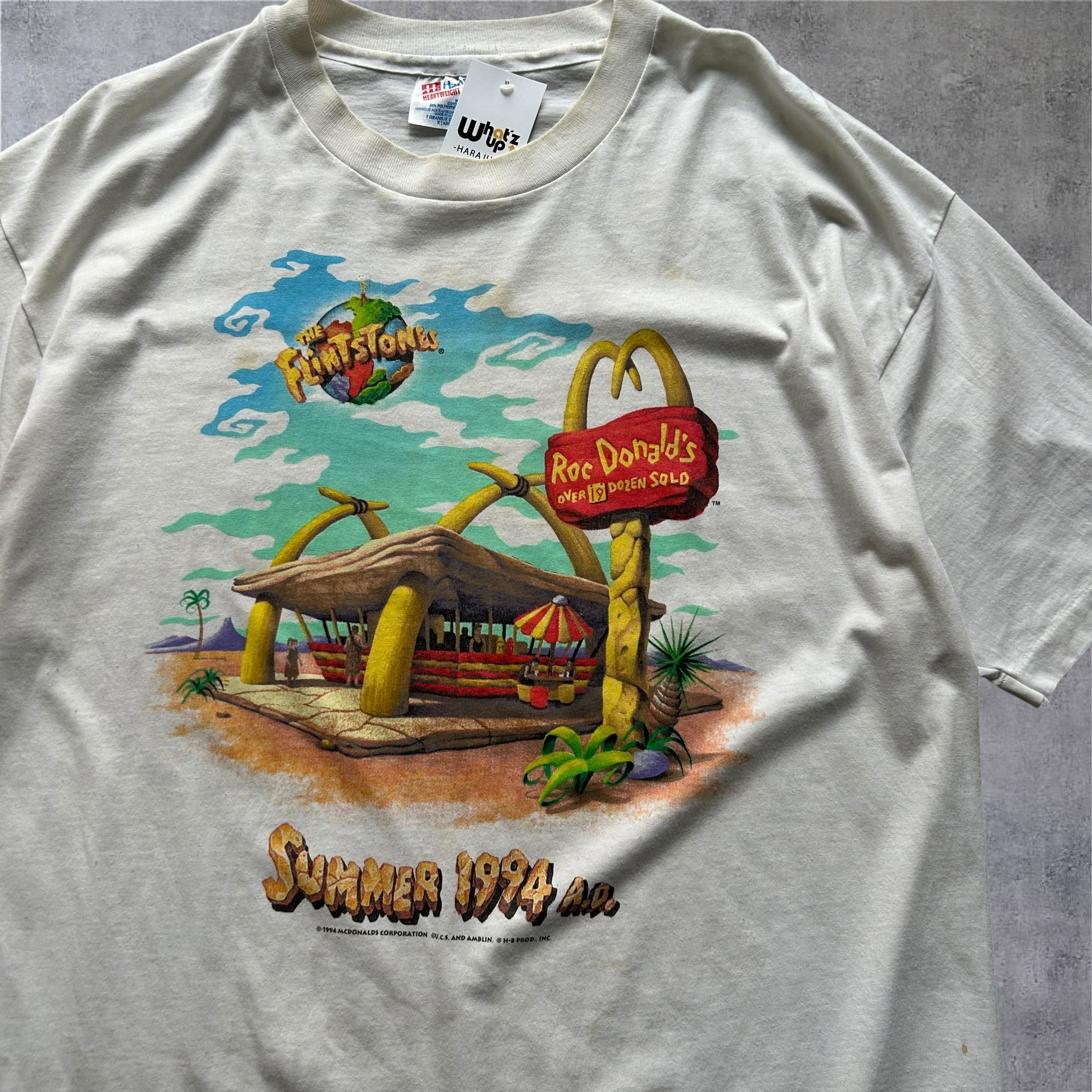 1994s The Flintstones × McDonald T-shirt【高円寺店】 | What