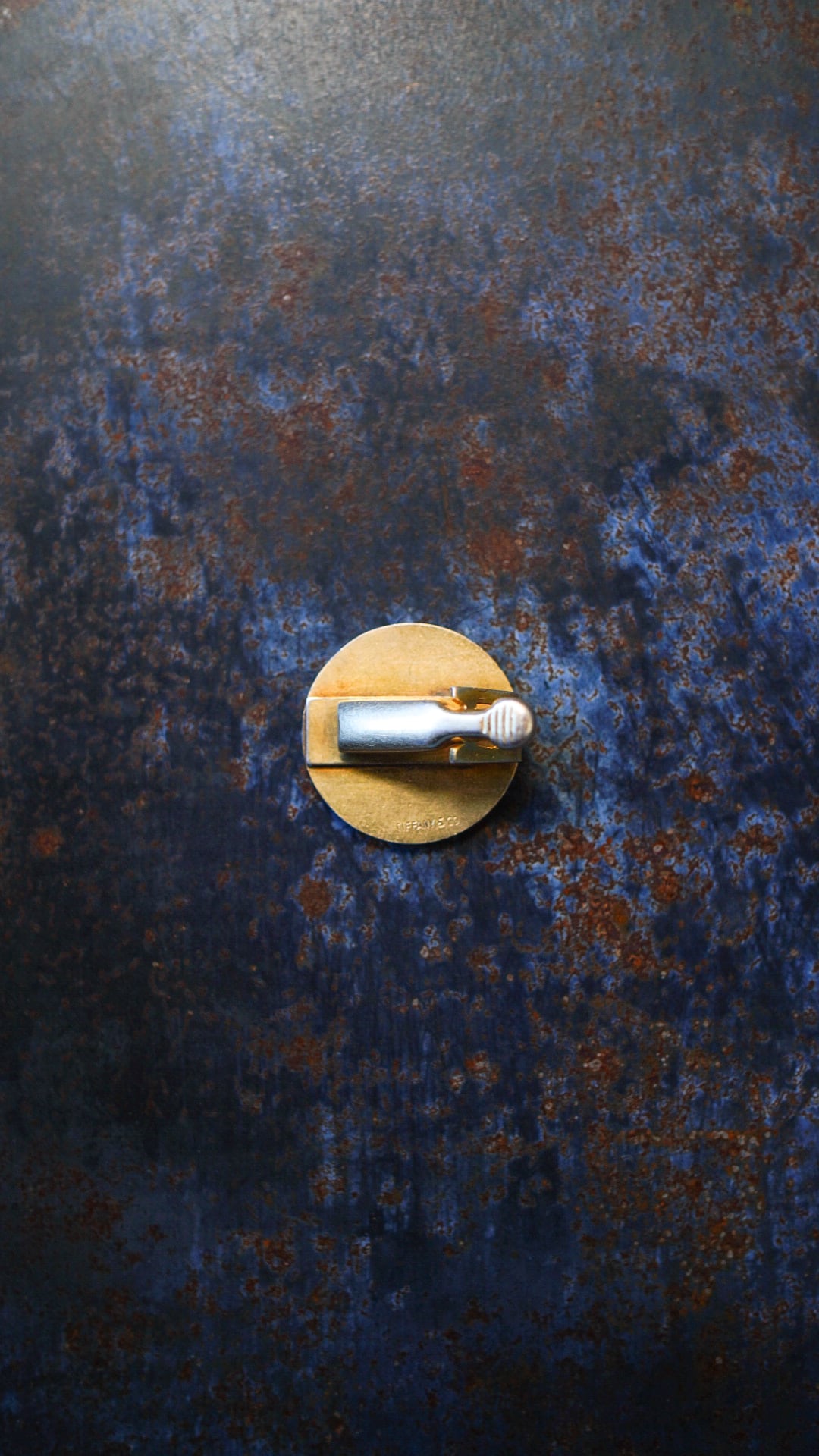 VINTAGE】TIFFANY&Co. ティファニー ラウンド型 ショート タイクリップ