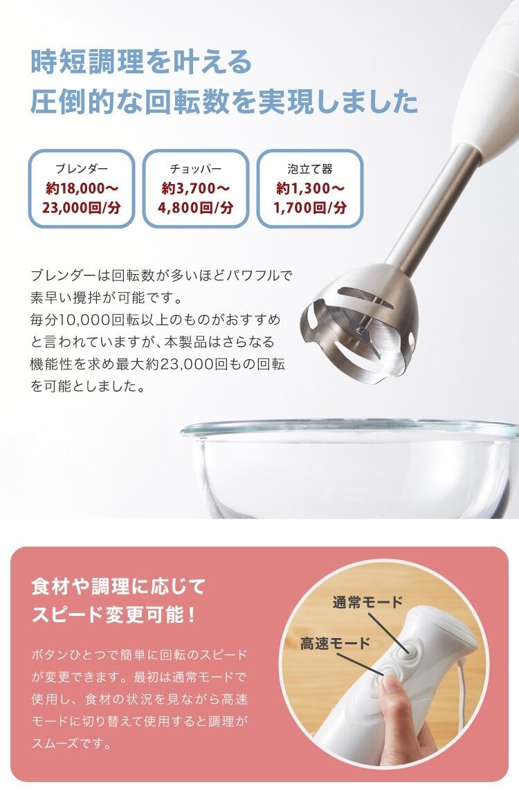 新品】SMEG パワフルハンドブレンダーパステルブルー/定価44,000円 新品】SMEG パワフルハンドブレンダーパステルブルー/定価44,000円