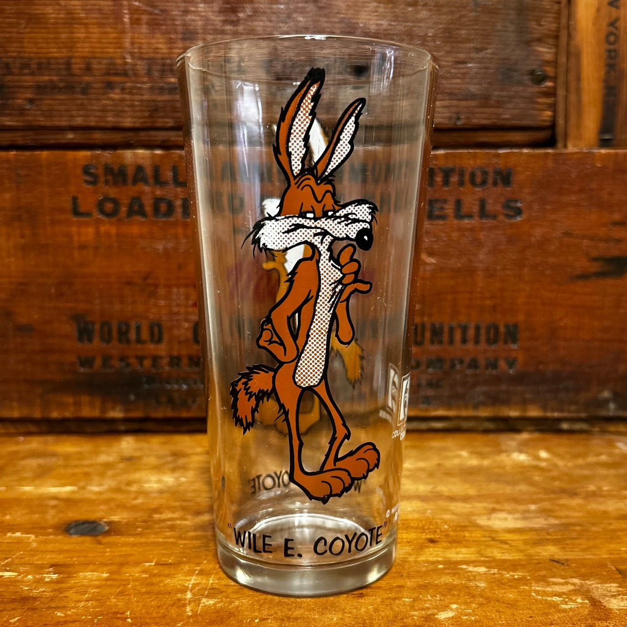ワイリー・コヨーテ　グラス　ルーニーテューンズ　ペプシ・コレクターシリーズ　G-16