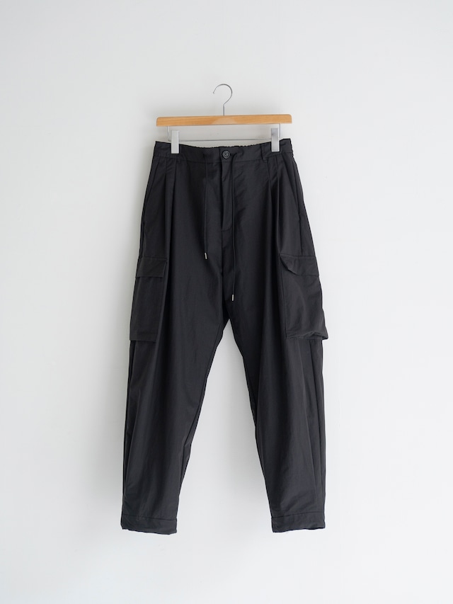 SU　Soft Trousers Six Pocket　BLACK　SU-02-T-02CN