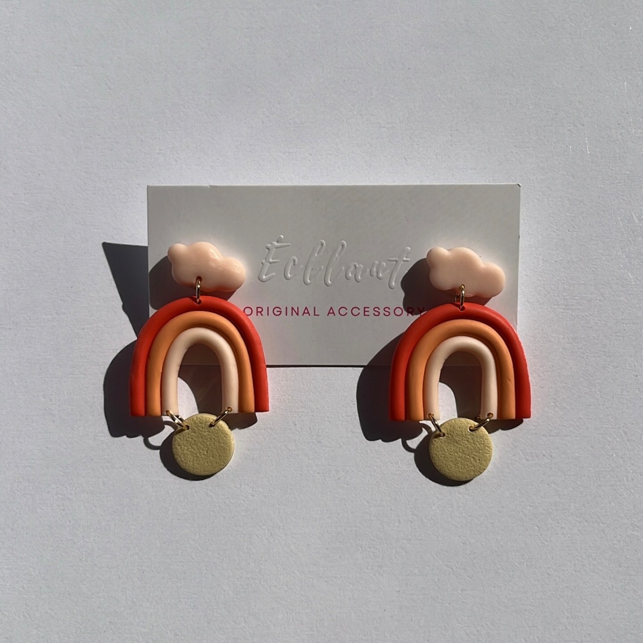 ポリマークレイピアス - 49