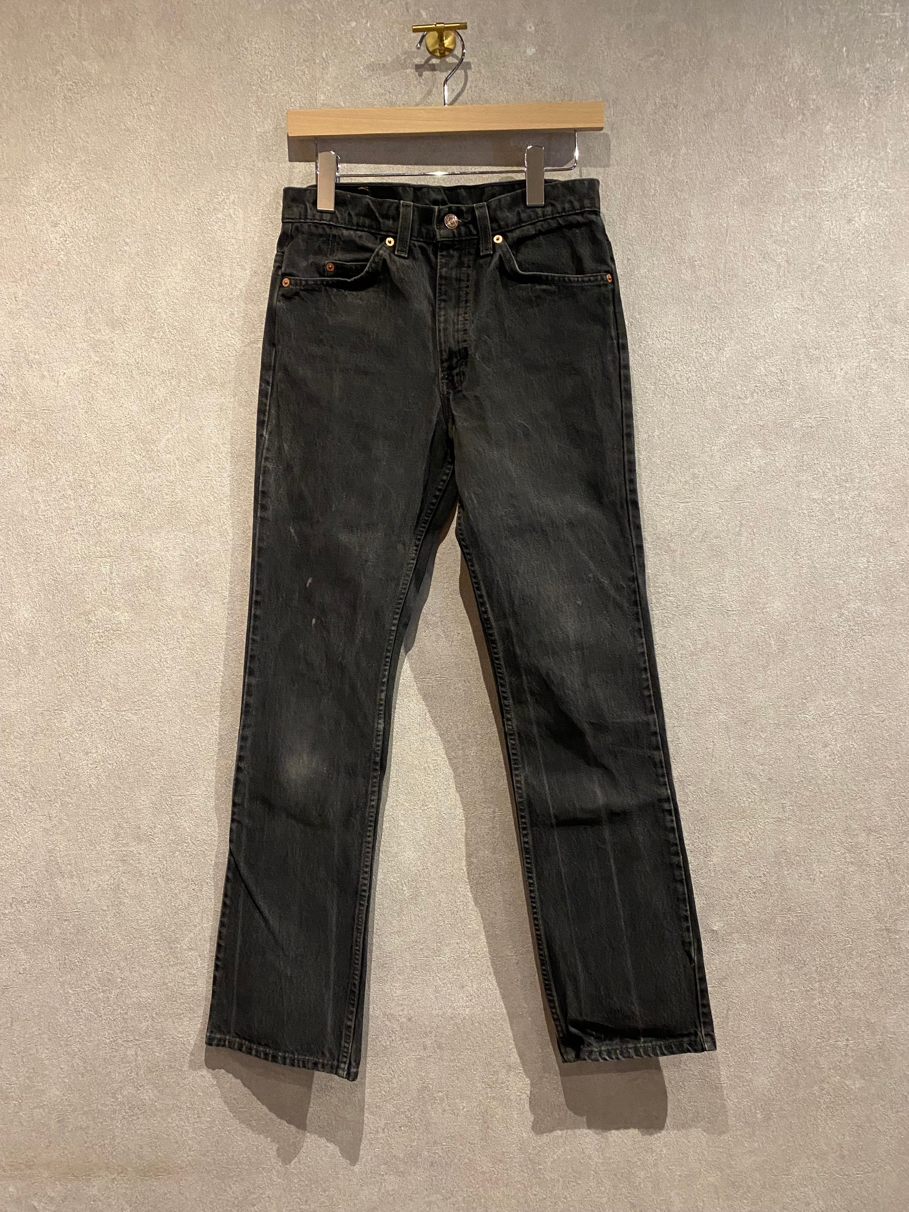 90's USA製 Levi's 517 Black Denim （W31 L34） | CALM