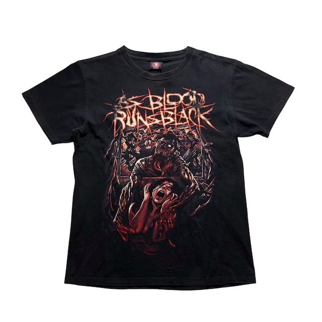 AS BLOOD RUNS BLACK music tee