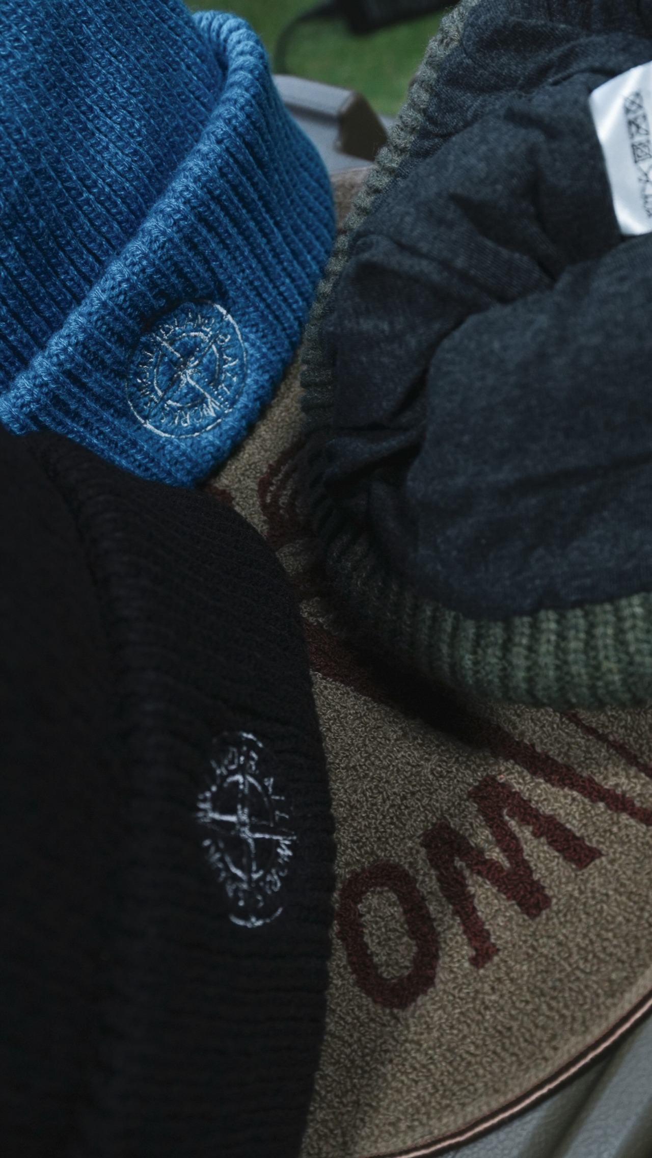 SMOKE ISLAND WIND RESISTANT BEANIE [BLACK]
