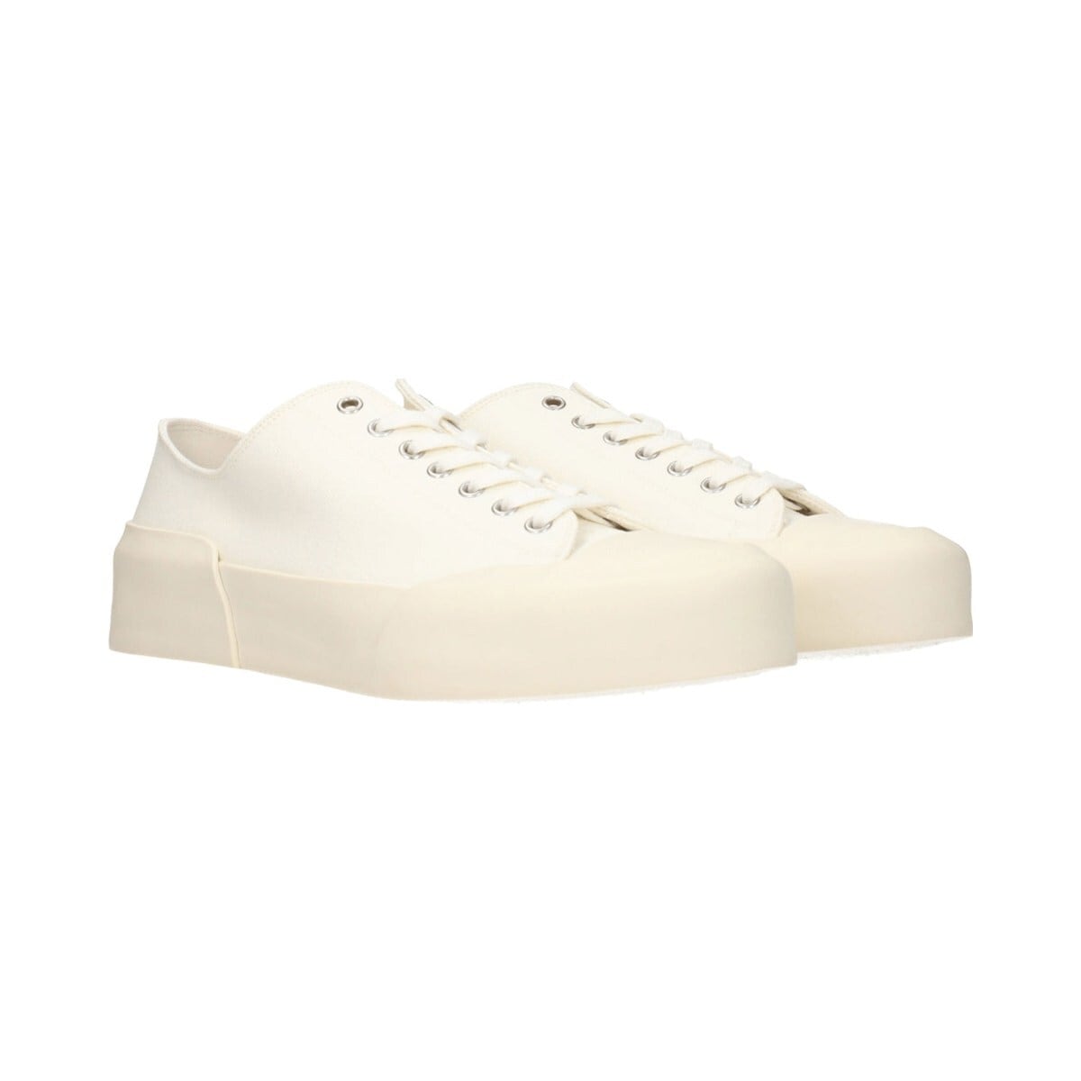 JIL SANDER ジルサンダー メンズ スニーカー ファブリック ベージュ