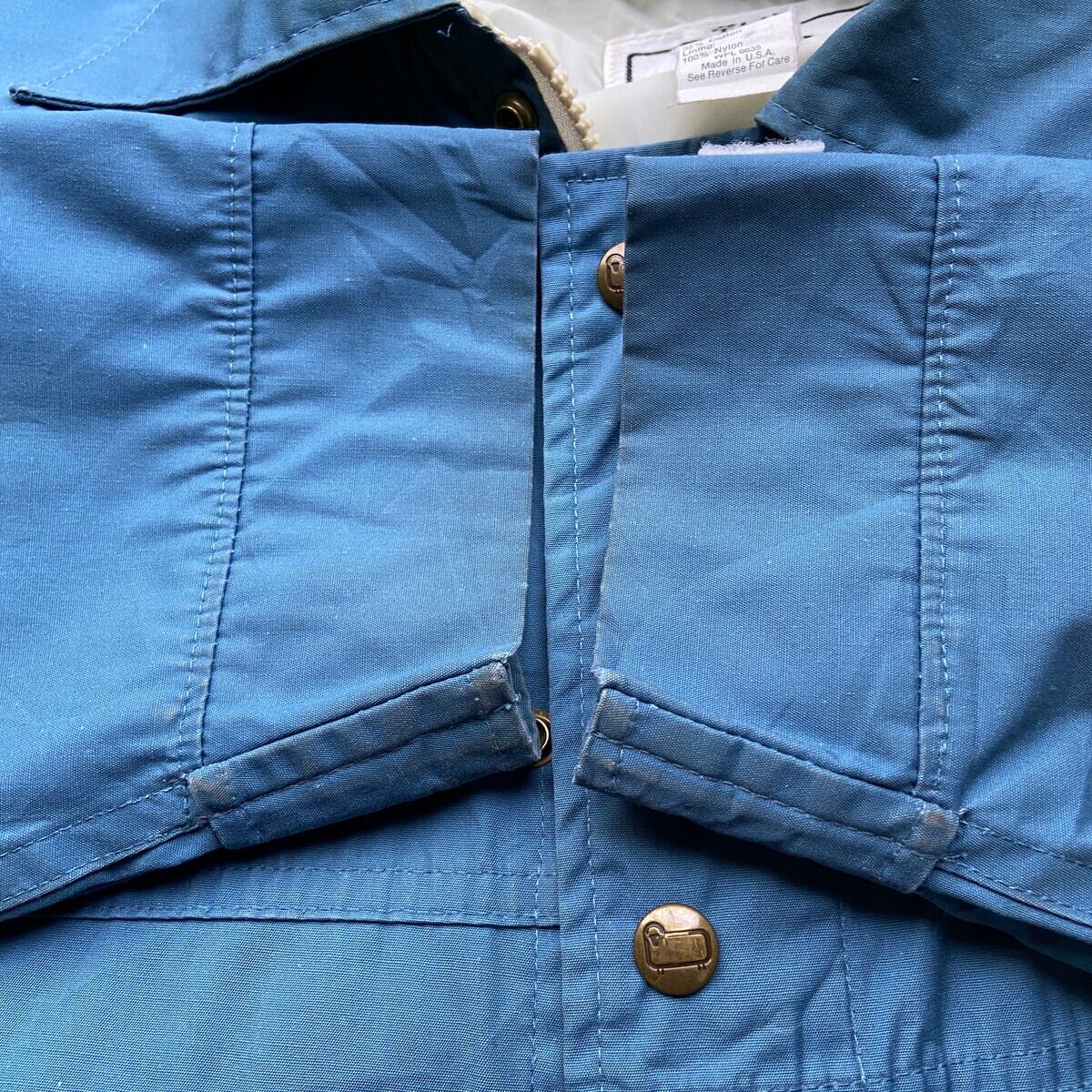 美品 Woolrich 米国製 ワークジャケット S ネイビー ウールリッチ