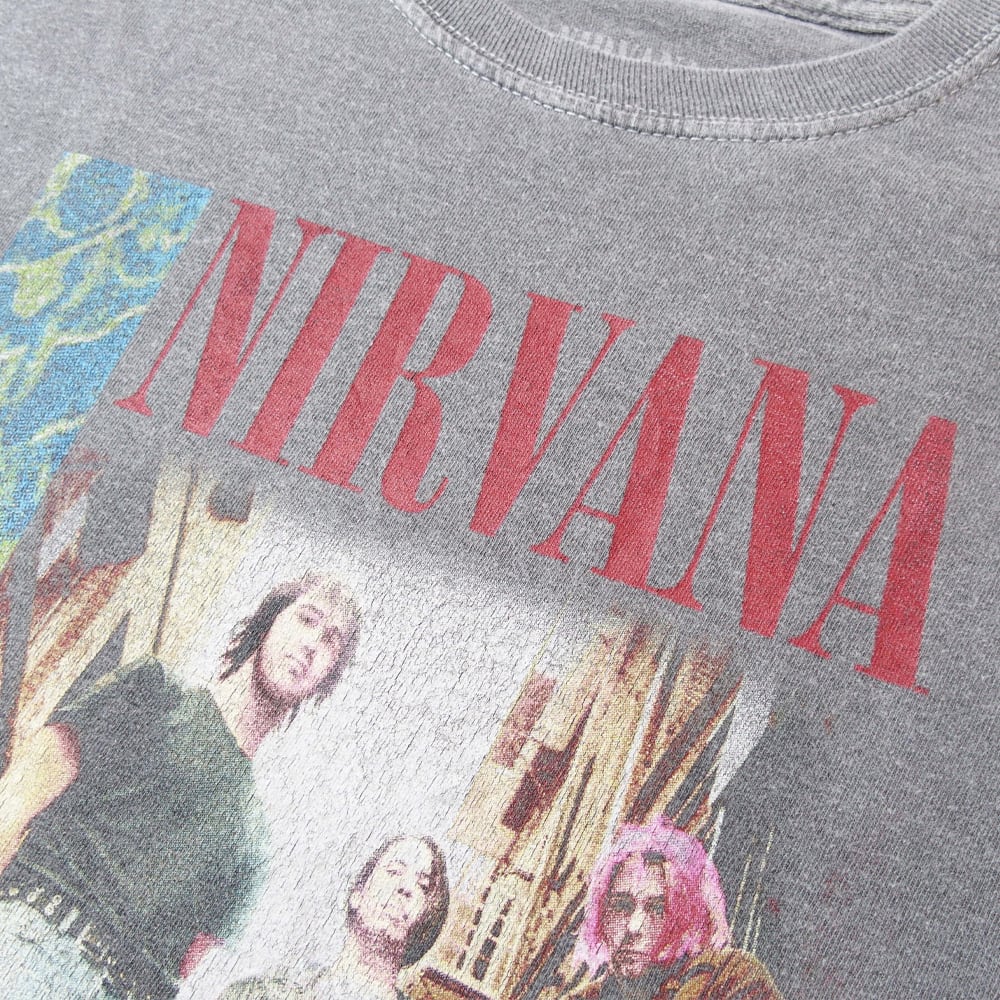 ニルヴァーナ Tシャツ NIRVANA グレー Sサイズ バンドtシャツ | THRIFT PUB