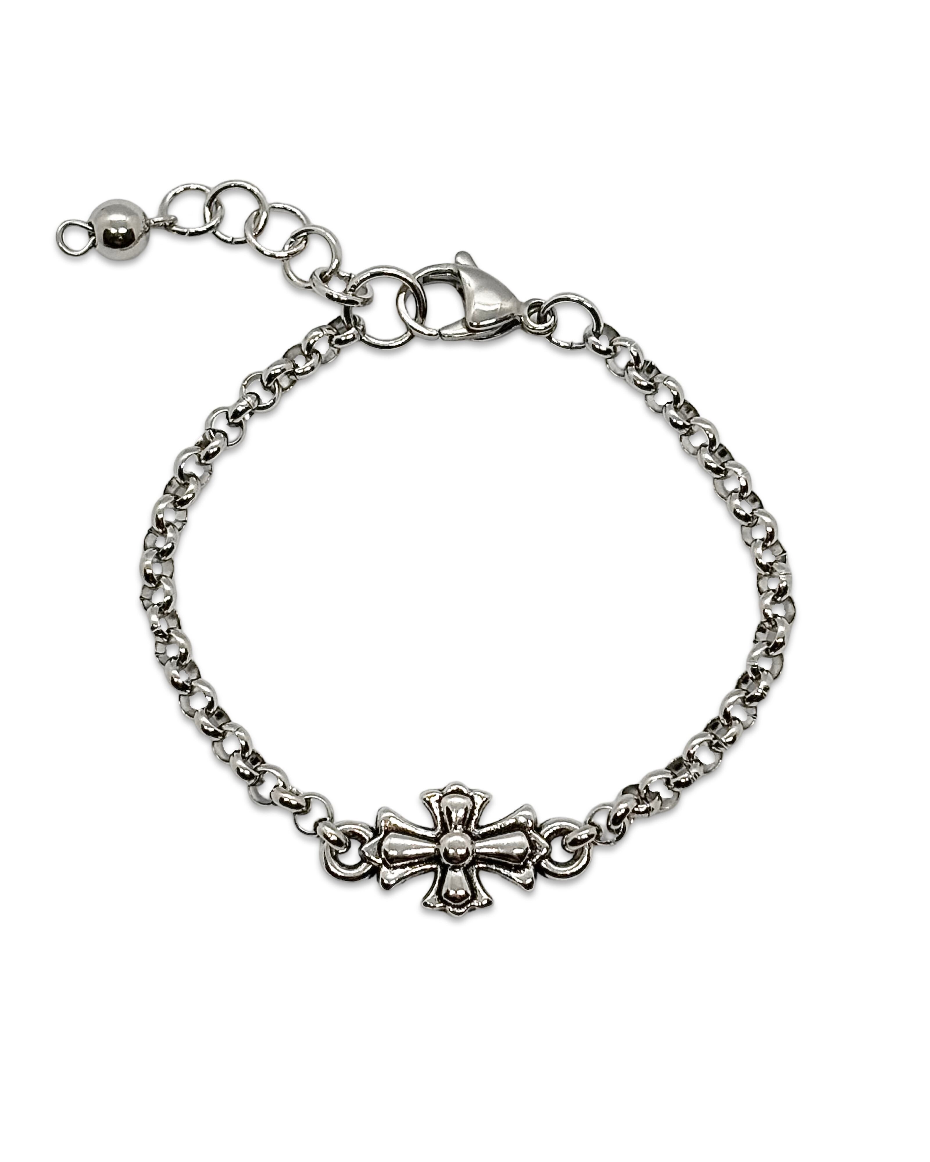 CROSS CHAIN BRACELET | TITIA.Official