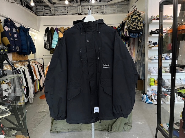 WTAPS WSFM JACKET NYCO WEATHER BLACK 04 212WVDT-JKM05 04906