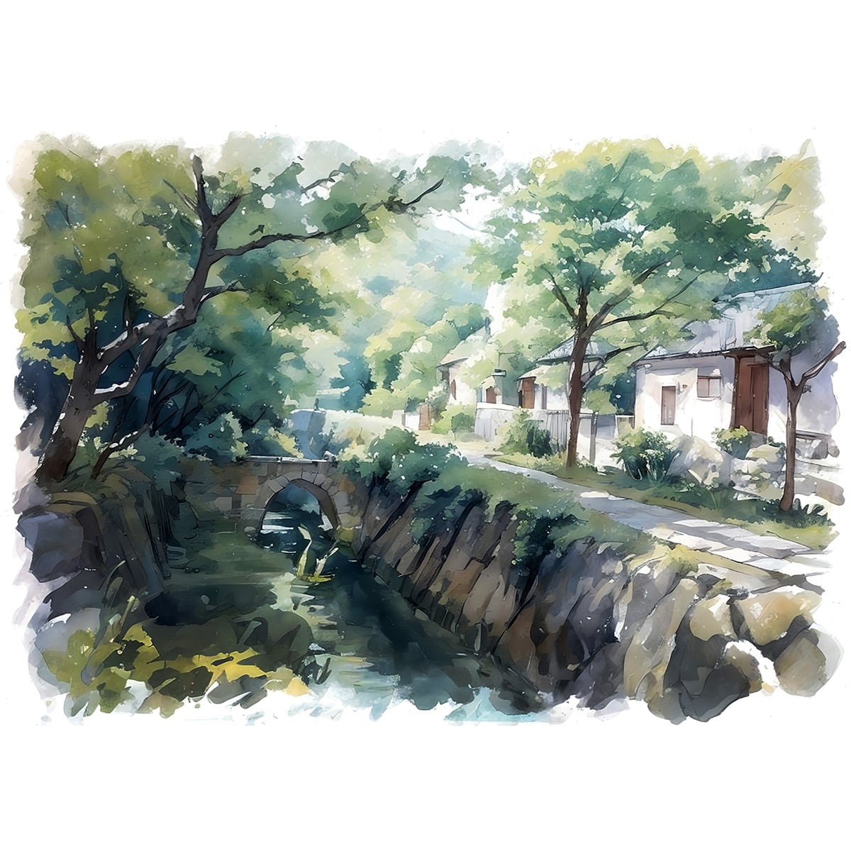 風景画  油絵 774098ca031078d9c019da05253ecf