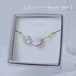 【 月とフレームBracelet  Silver 】