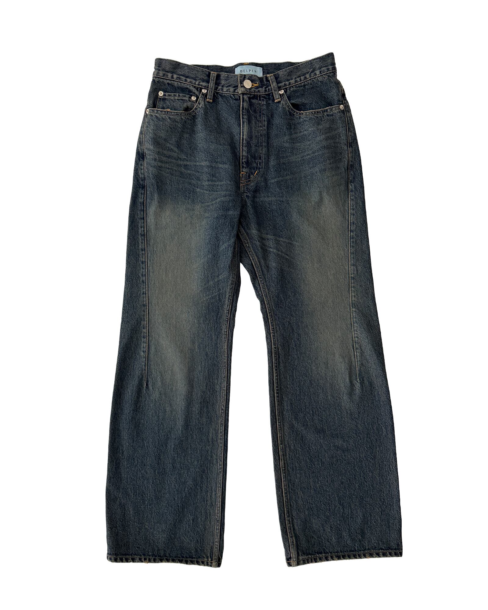 【 BELPER 】27SS PRE ODER “SLIM DENIM PANTS FADE"(デポジット30%表記)