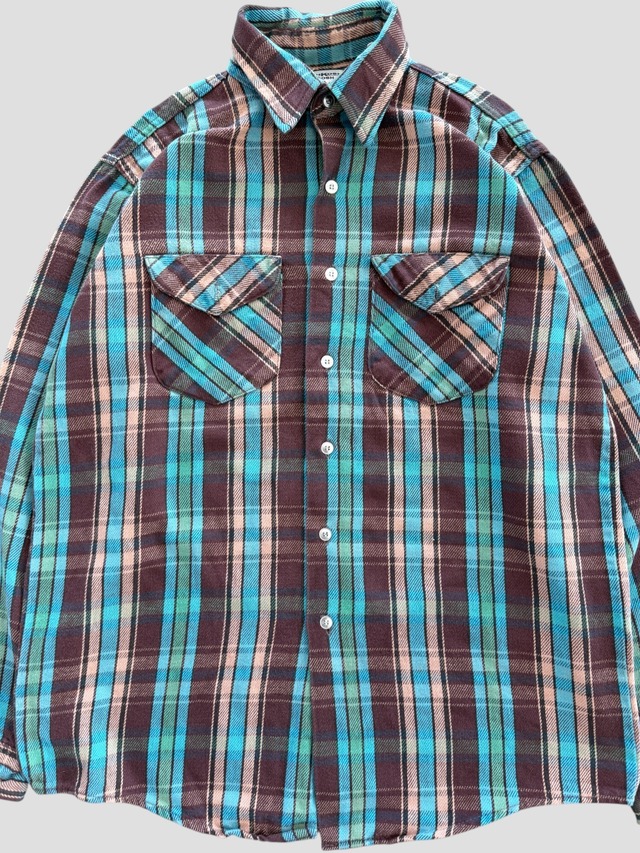 -OSH KOSH- Vintage 80~90s Flannel Check Shirt