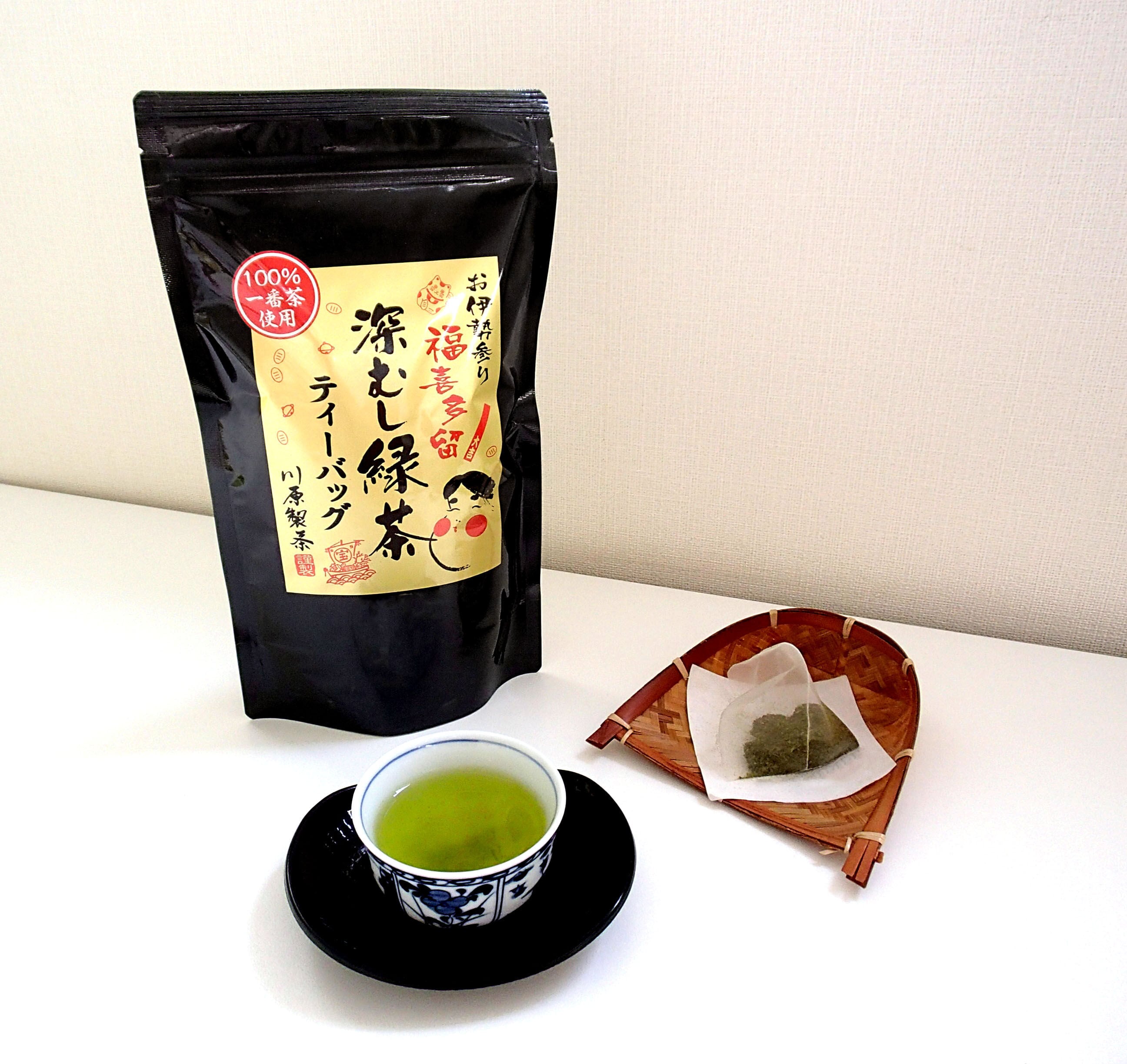 当社の 川原製茶 伊勢茶 緑茶 ほうじ茶 玄米茶 ティーバッグ