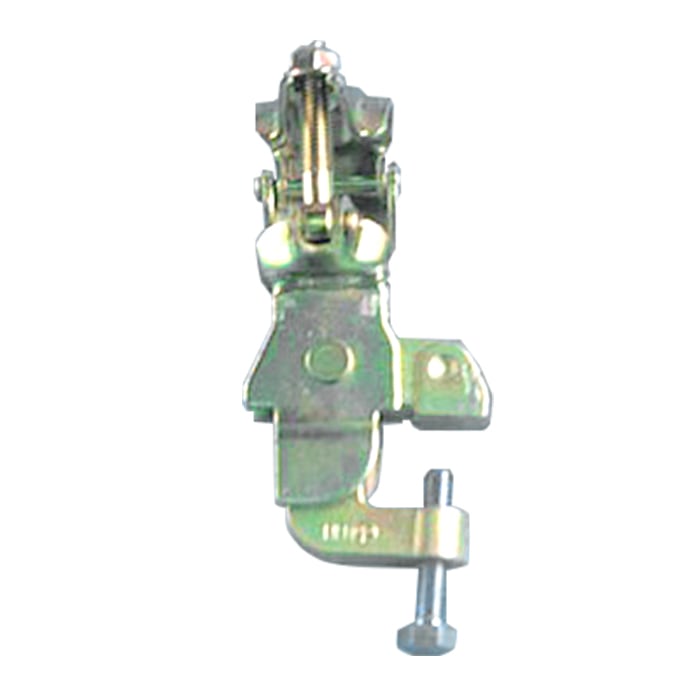 コ型クランプ(固定)【15個セット】ハサミしろ30mm 鉄骨クランプ 仮設工業会認定品。(平和)H鋼・足場・単管パイプ、吊り足場、点検用足場、塗装・吹付足場、鉄工所等、溶接加工の治具等にも。HCCR固定,直交 (個人宅配送不可) H鋼と単管をつなぐための固定型クランプです。