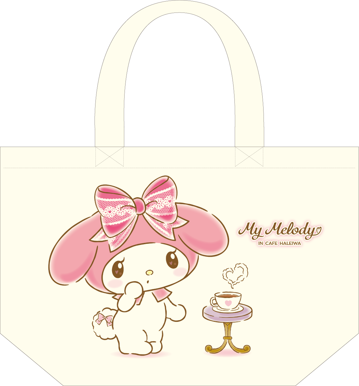 My Melody Cafe ランチトート（メロディ）