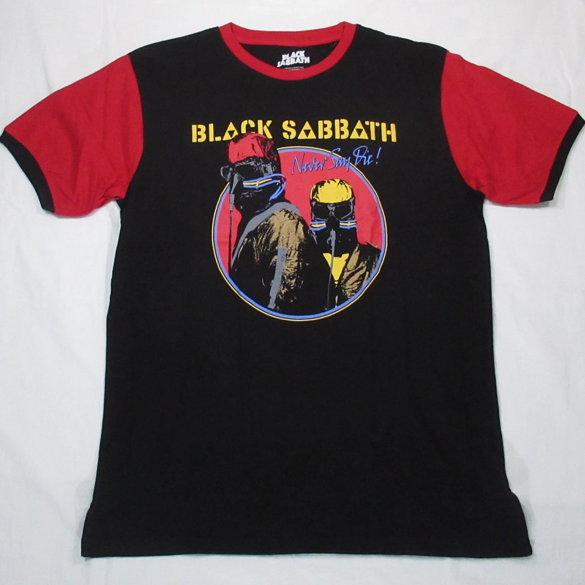 ブラック・サバス　BLACK SABBATH　ラグランTシャツ　NEVER SAY DIE【NEW】