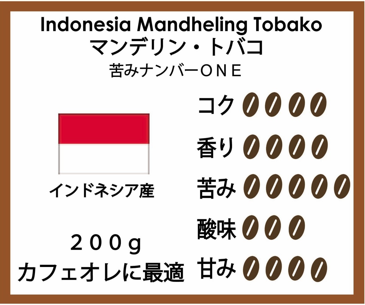 マンデリン トバコ インドネシア
