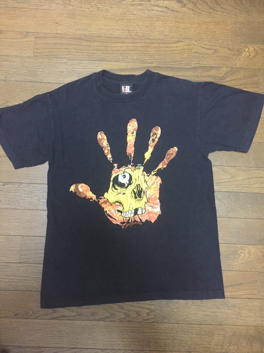 PUSHEAD パスヘッド hand of fear Tシャツ | Pay ID