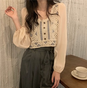 【MumuIns 】 人気上昇中、クラシカルレトロシャツ A0532