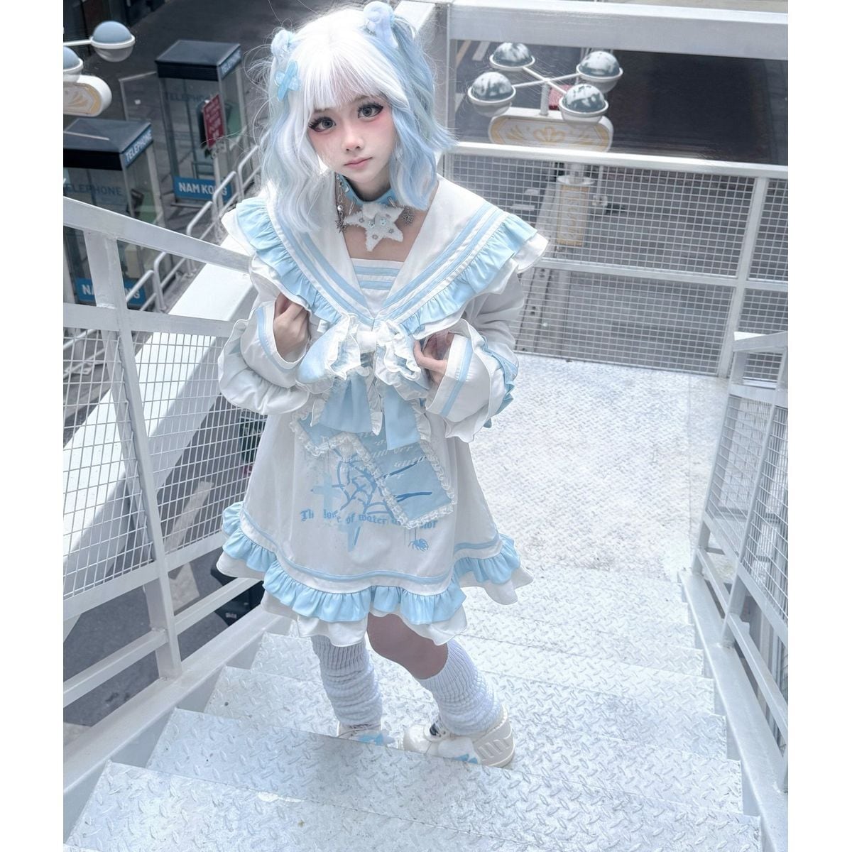 天使界隈フロントリボンワンピース | Maiden's Rêve