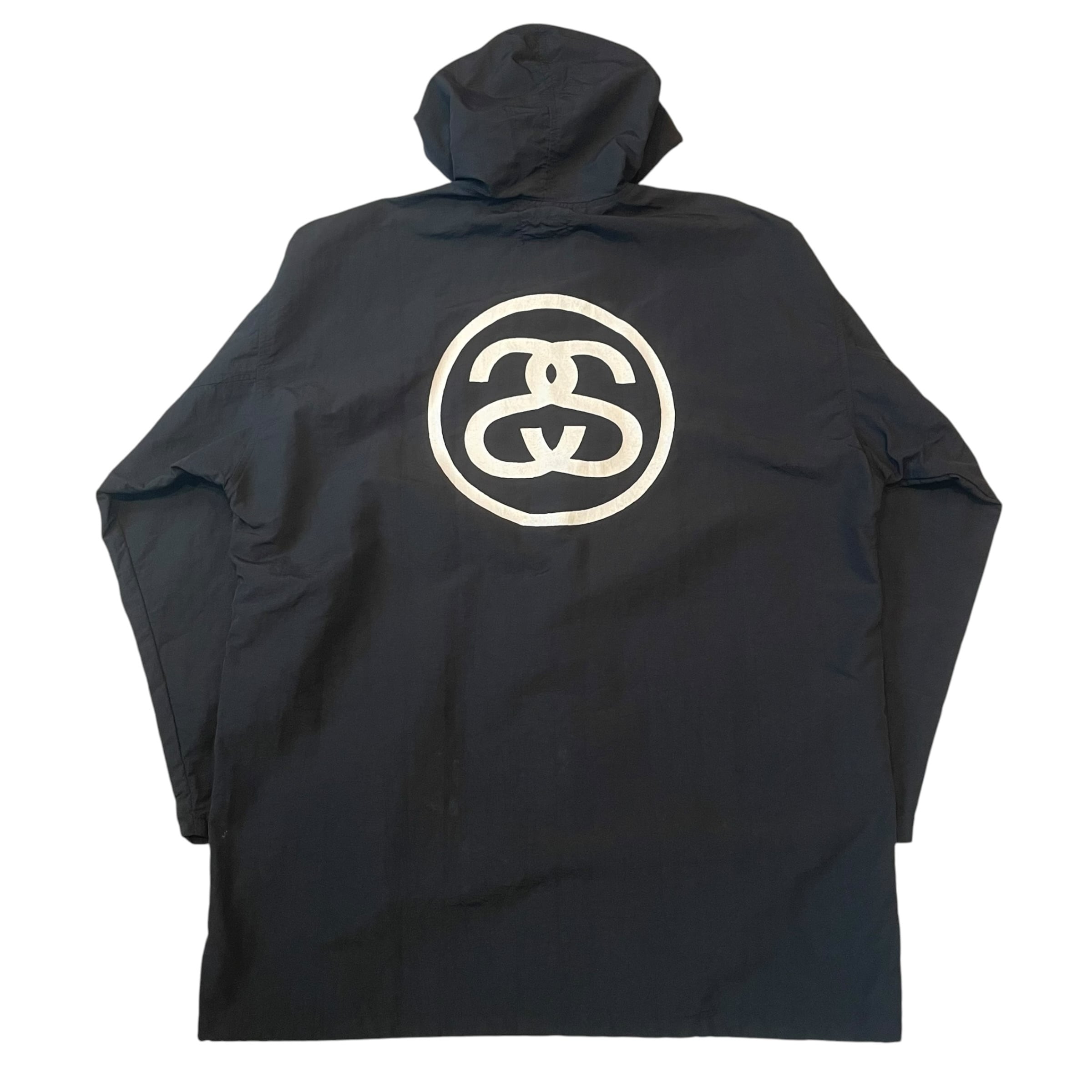 special!! 1980s stussy "SS LINK" logo nylon jacket
