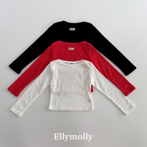 【予約】ELLY MOLLY Din din pin-tuck T