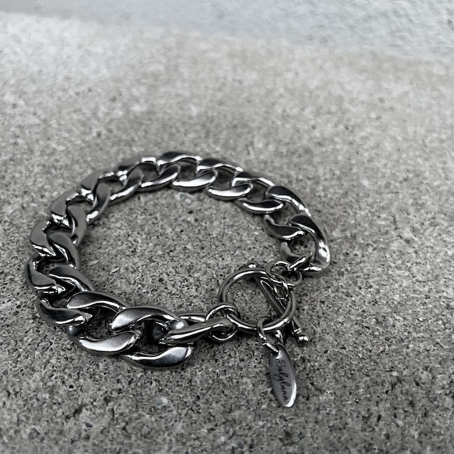 304 stainless flat chain bracelet