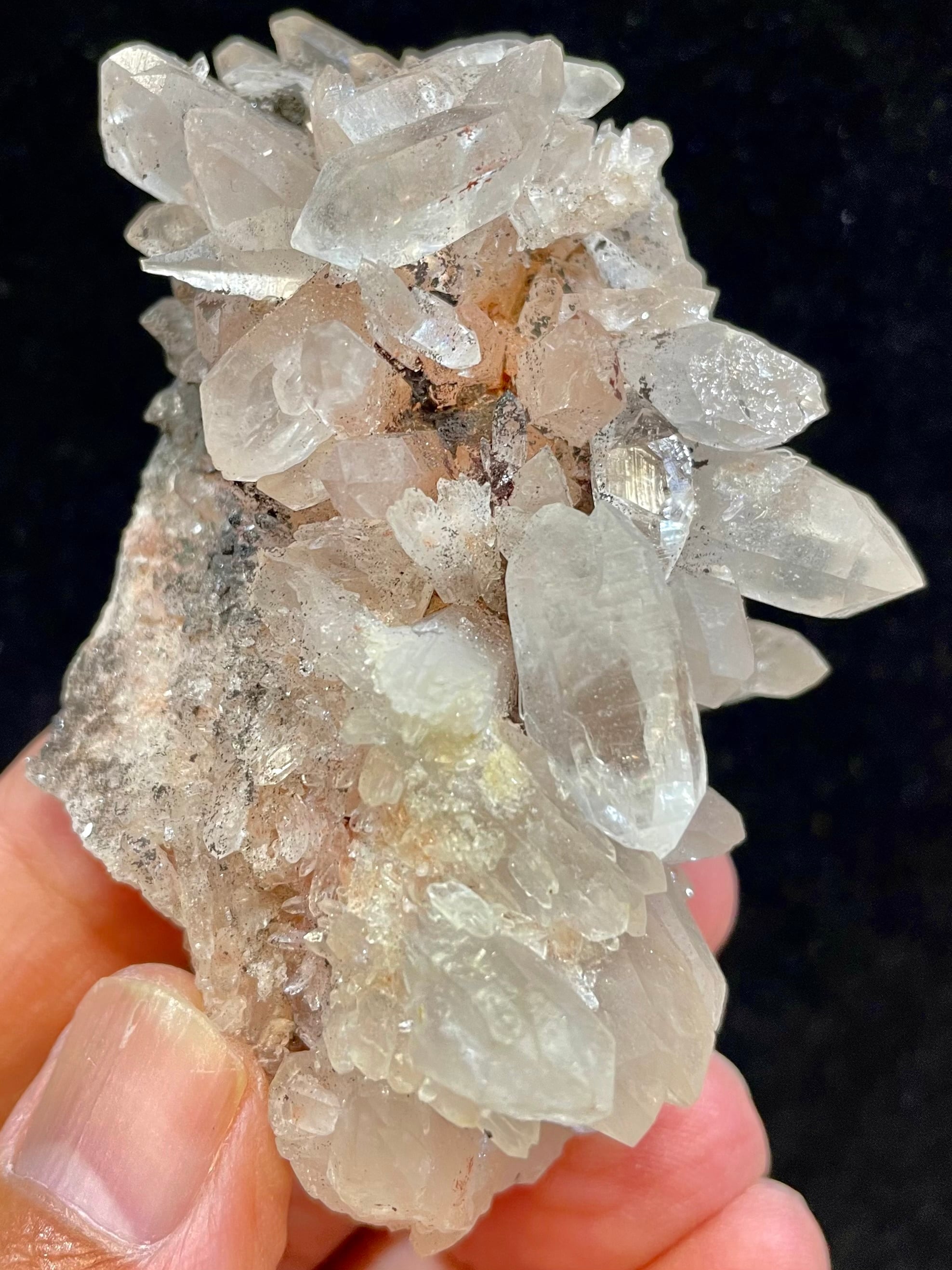 20) 新生「マニカラン・ヒマラヤ」クオーツDTクラスター