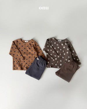 ONU［取寄］pattern roomwear setup 26winter