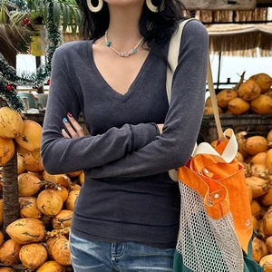 V-neck Pullover 502787