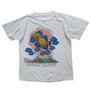 CAYMAN ISLANDS FISH T-SHIRT SIZE L (USED)