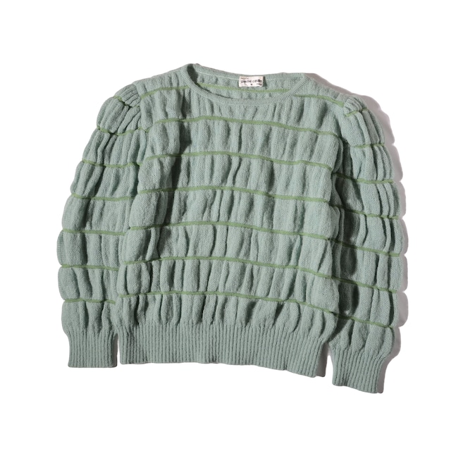vintage  Pierre Cardin tricots    gather knit sweater  M