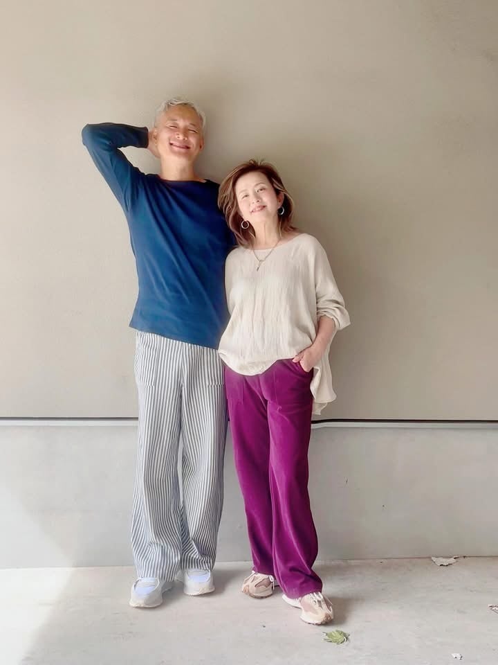 トリコット編み 綿パイル ベイカーパンツ