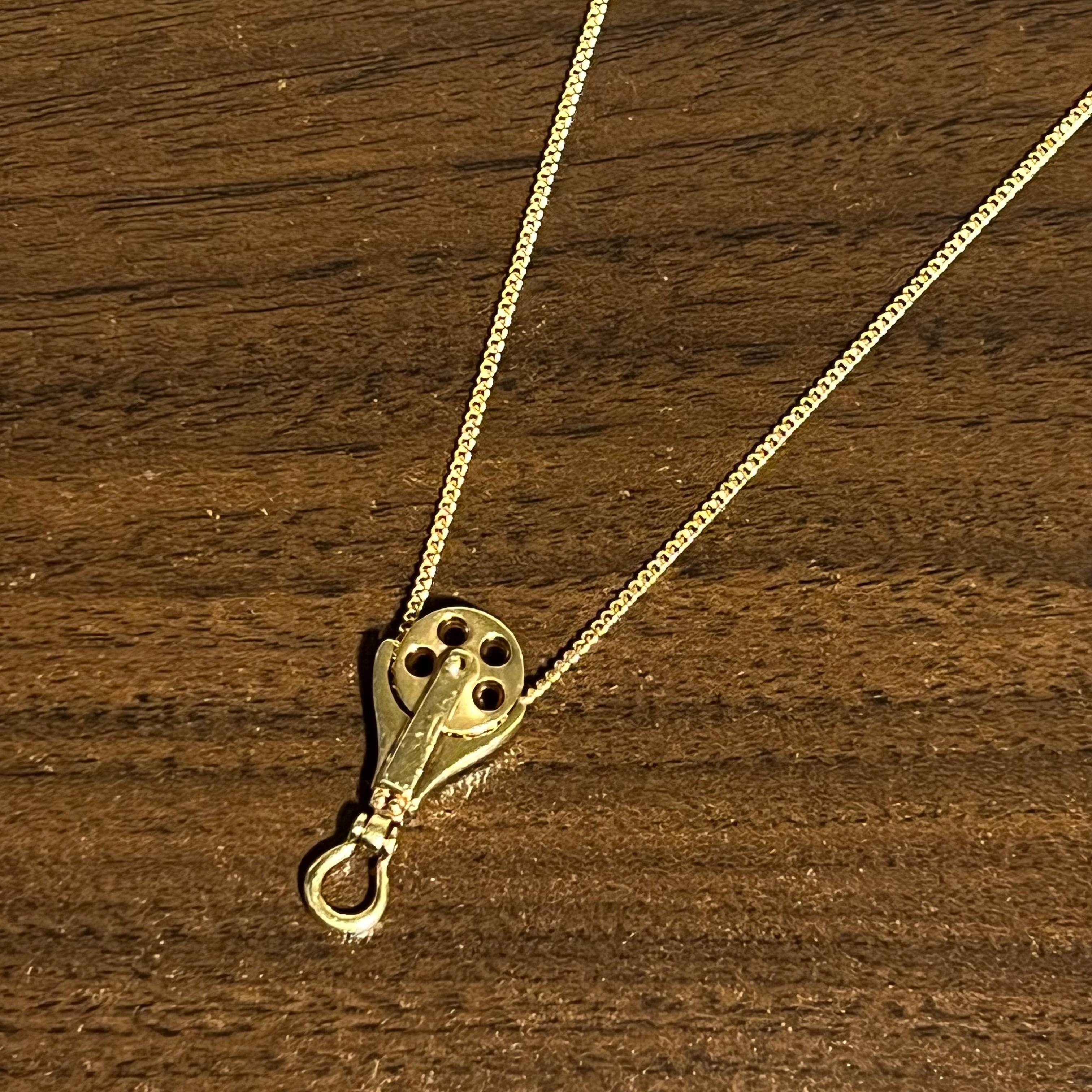 VINTAGE TIFFANY & CO. x RALPH LAUREN Nautical Pendant Pulley VINTAGE TIFFANY & CO. x RALPH LAUREN Nautical Pendant Pulley