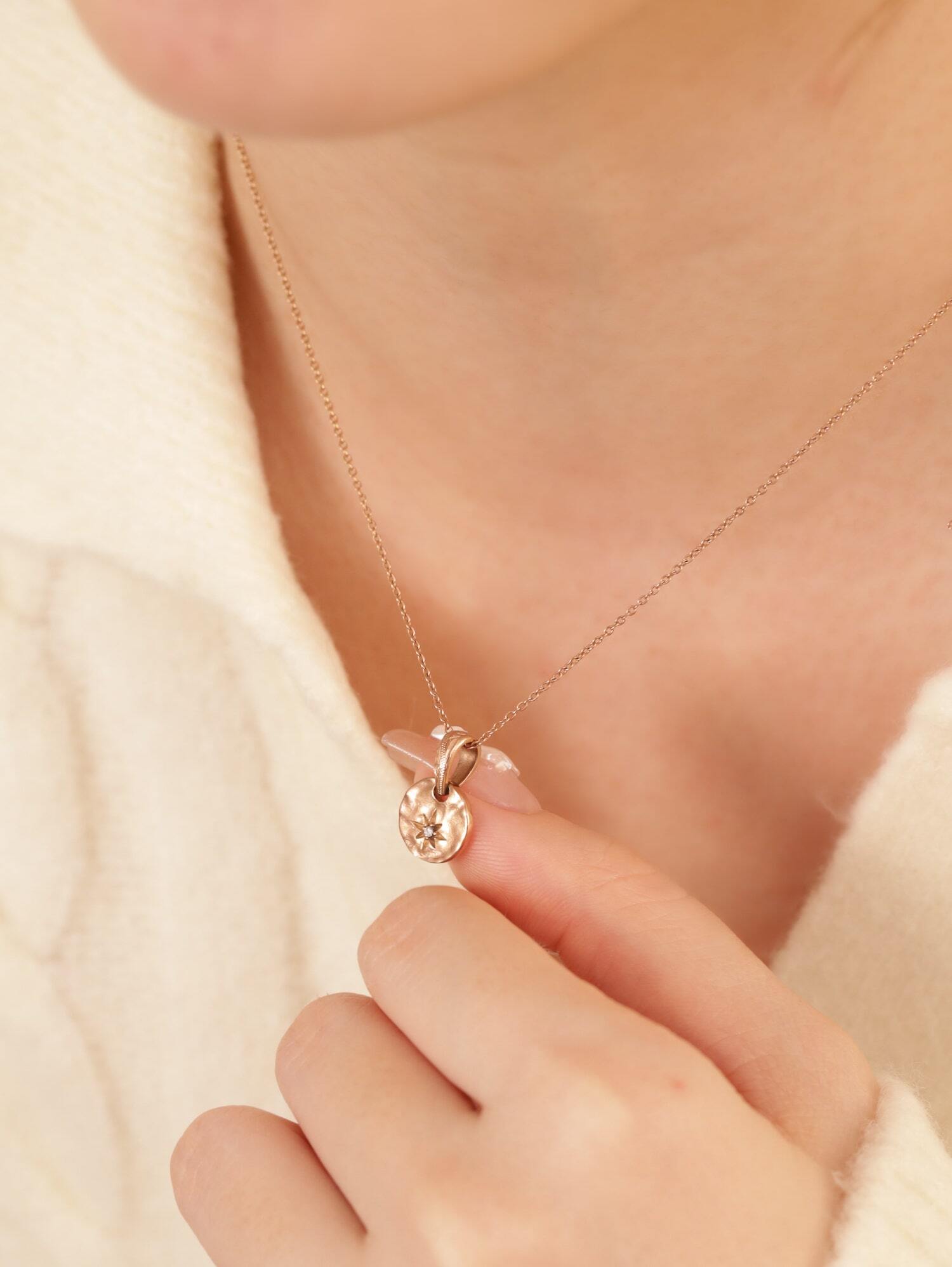 316L hawaiian petit sun necklace #n15 | rani