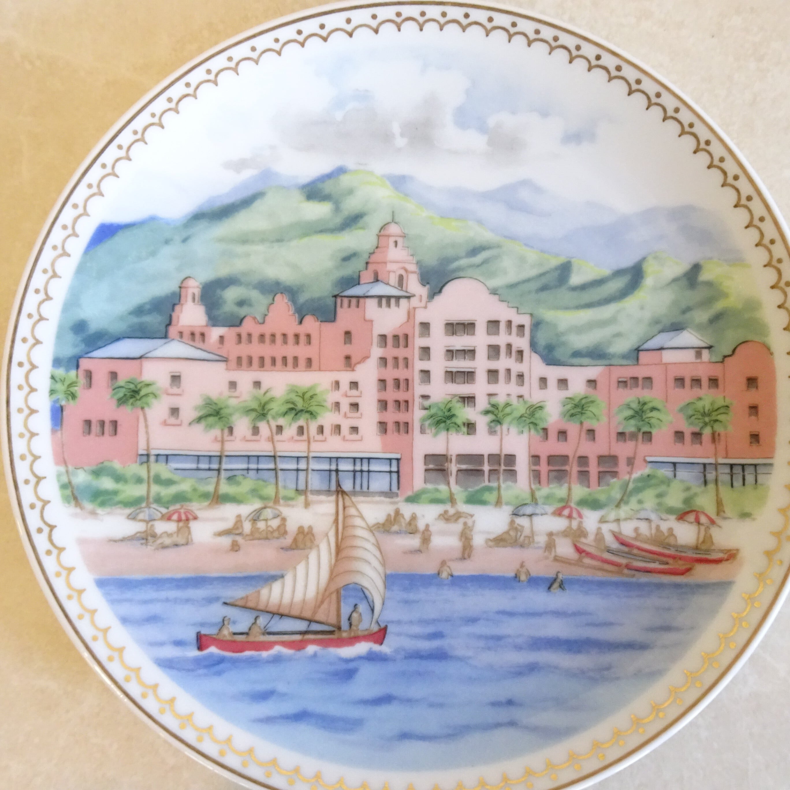 ロイヤルコペンハーゲン The Royal Hawaiian 飾り皿 | 純喫茶家具の