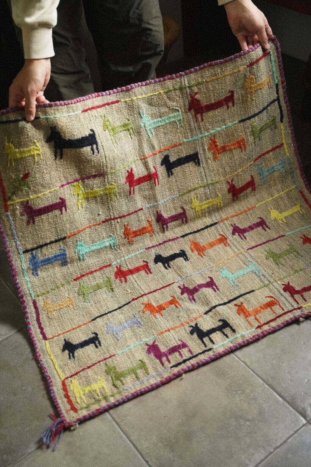 1466-Vintage Afghan Killim