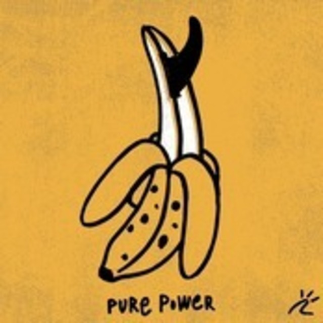 Pure power フレーム付き