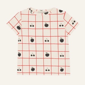 The Campamento  Fruits AOP Baby T-Shirt【18-24M】Ecru