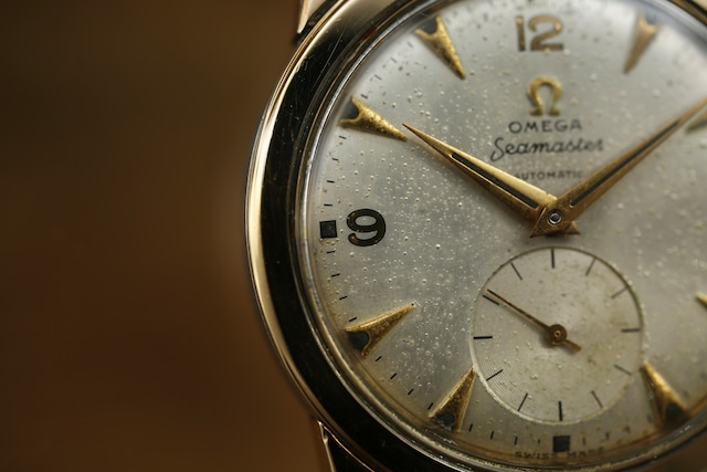 【OMEGA】 1950年製 オメガ シーマスター ファーストモデル スモールセコンド 飛びアラビア  / Vintagewatch / Seamaster/ Cal.342