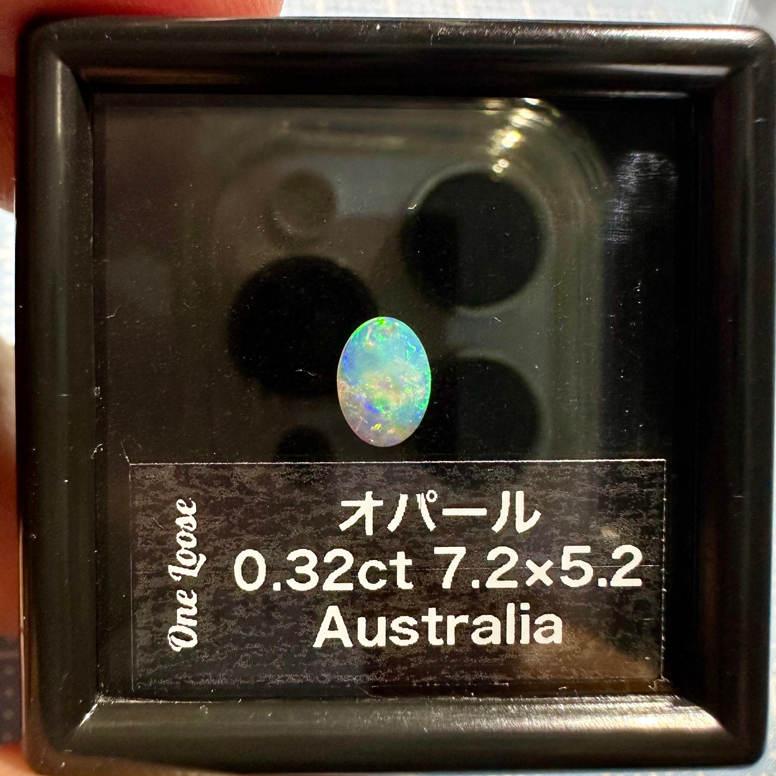 専用出品 オパール 0.32ct 7.2×5.2mm Australia | One Loose
