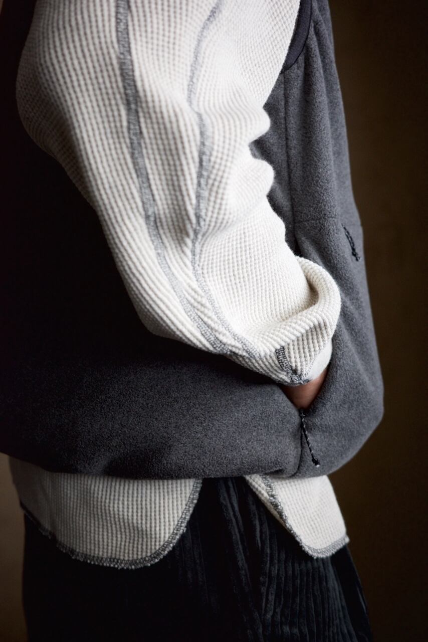 ENDS and MEANS / Reversible P/O Vest | iremono