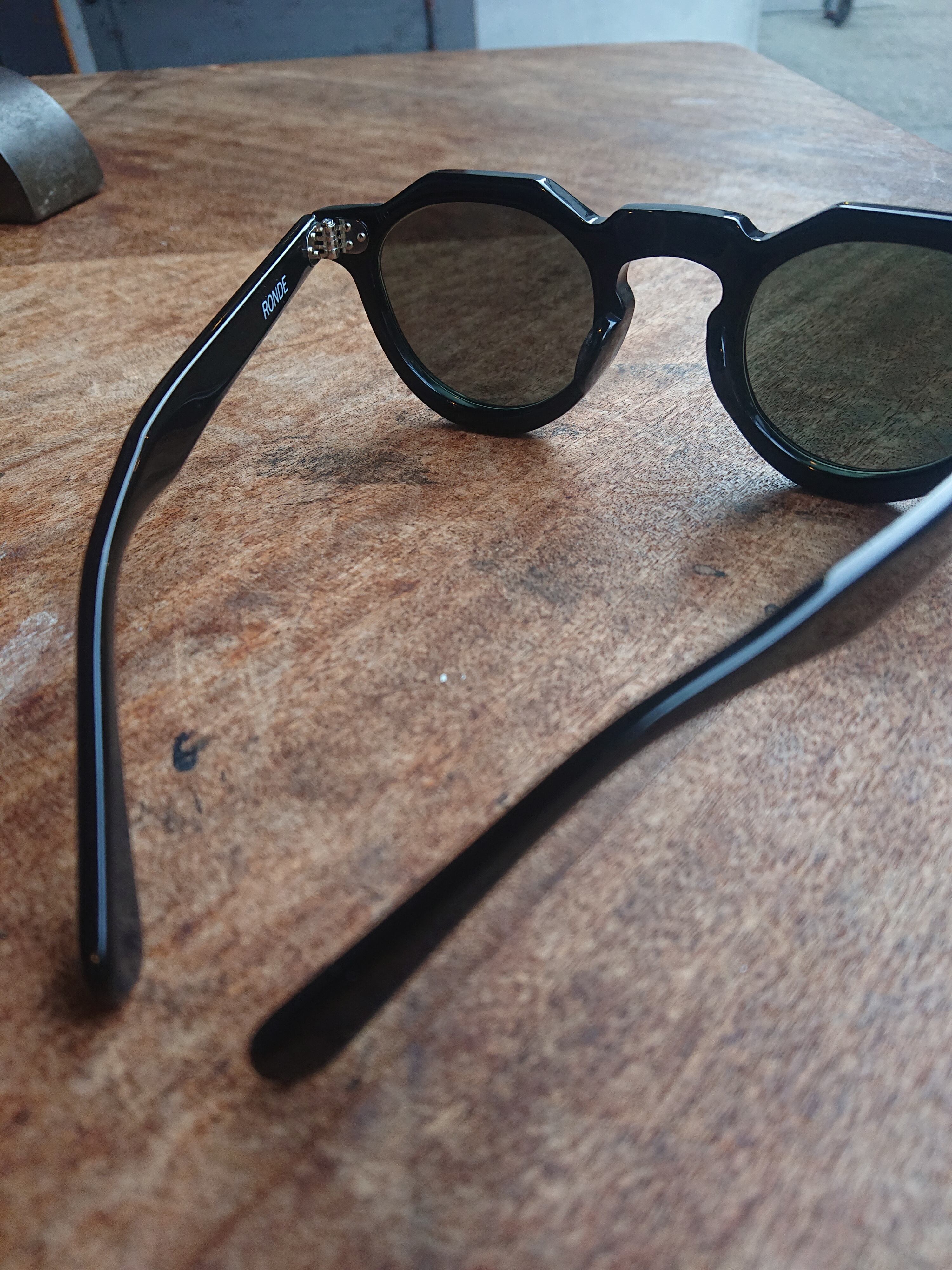 き*え様 HARMAN OPTICAL RONDE Harman Optical Co. “RONDE” Black × Green | BOW & ARROW WEB STORE