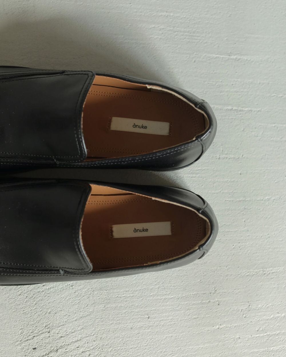 anuke(アンヌーク) Ecoleather Loafers | サウスオレンジ