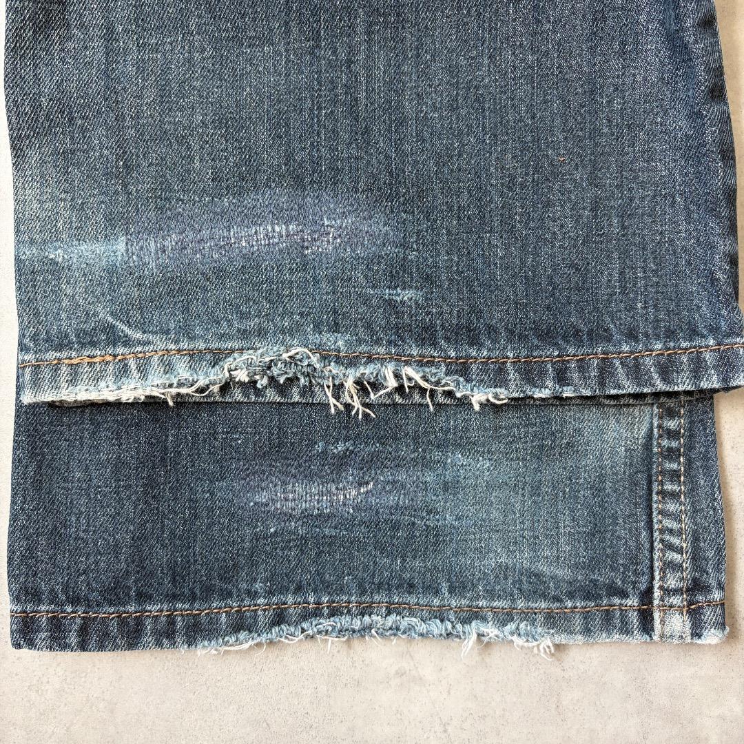 リーバイス527 Levis W36 フレアブーツ 青 古着 ボトム 22208 | fuufu