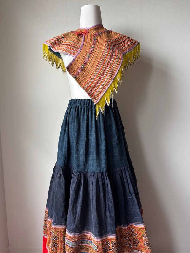 花モン族 Flower hmong つけ襟①