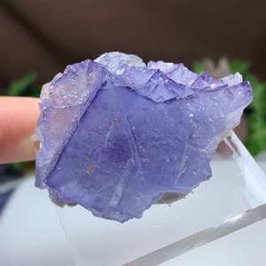 21.幻想的な色合い☆ヤオガンシャン産・ブルーフローライト原石