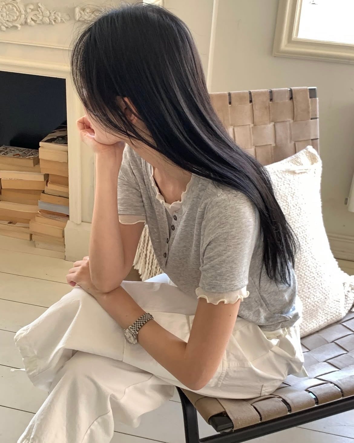 (予約) jinsim / Kate short sleeve T
